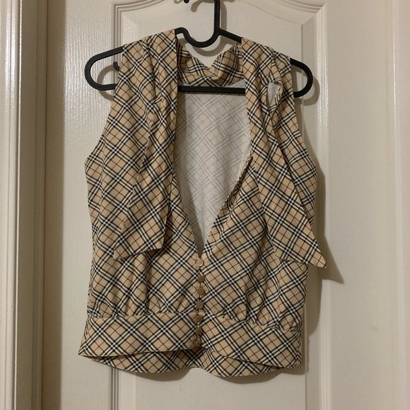 Burberry Blue Label Sleeveless Top - Picture 3 of 5